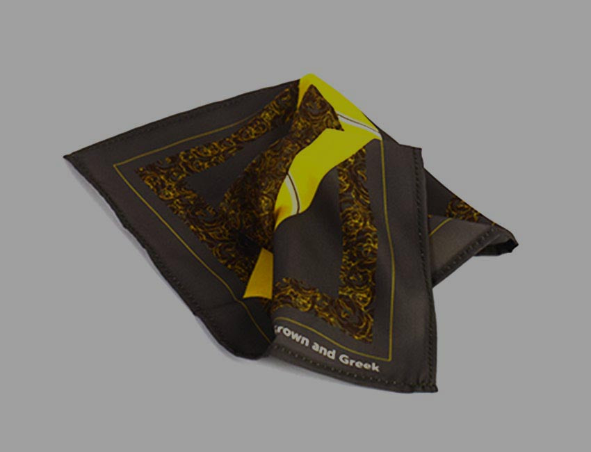 1963 DM Pocket Square